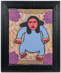  PIERRE LOUIS, Prosper (Haitian, 1947-1996). Two Untitled Fi...