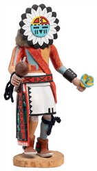  Six Kachina Dolls by Leo Lacapa, Abel Sakiestewa, I. Hunter...