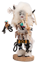  Six Kachina Dolls by Leo Lacapa, Abel Sakiestewa, I. Hunter...