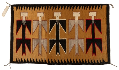  Group of Four Navajo Rugs. Mary Chee, Mary Todachine and un...