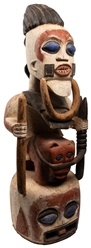  Oceanic Tall Figural Sculpture and Ethnographic Sculpture o...