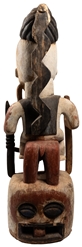  Oceanic Tall Figural Sculpture and Ethnographic Sculpture o...
