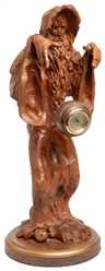  Carved Wizard Clock Sculpture. Pasadena: Carl Williams Cust...