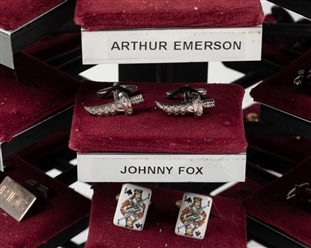  [CUFFLINKS – MAGICIANS]. Ken Klosterman's Collection of Mag...