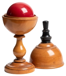  Morison Pill Box. European, ca. 1880. A ball vanishes, only...
