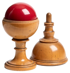  Morison Pill Box. German, 1910s. Maroon ball vanishes, then...