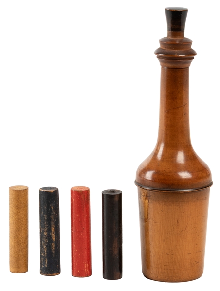  Divining Bottle. London: J. Bland, ca. 1875. One of four co...