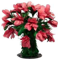  [BLACKSTONE]. Giant Flower Pot Botania. A giant red flowerp...