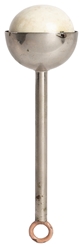  Enchanted Ball Wand. Hartz [?], ca. 1870s. Short nickel-pla...