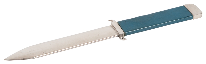  Billet Knife. German, 1950s. A Jaks-style Billet Knife secr...