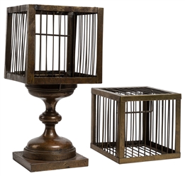  Flyto Cage. Circa 1900. A brass cage vanishes from beneath ...