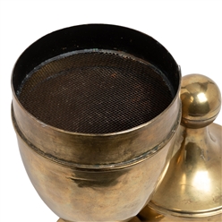  Fair Bird's Nest. British [?], ca. 1890. Brass vessel is un...