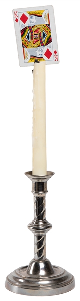  Card in Candle. Chicago: Roterberg, ca. 1900. A selected ca...