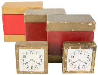  [CLOCKS – MAGIC]. Two Himber-Made Clock Tricks. Including: ...
