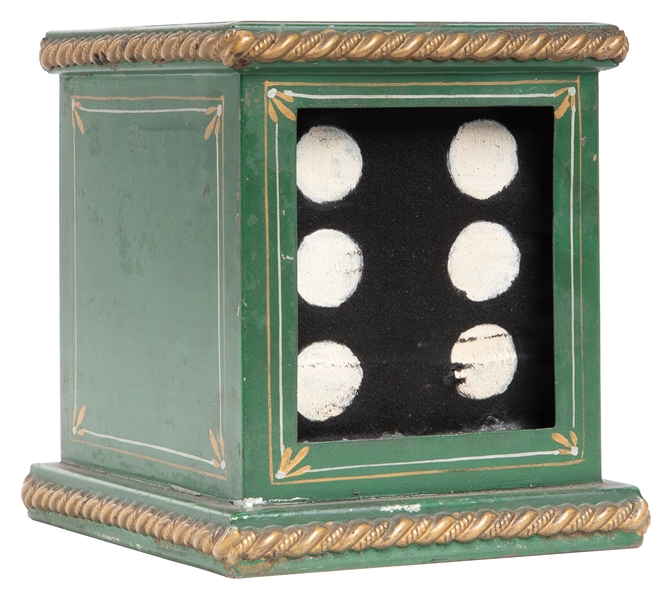  Vanishing or Penetrating Die. Circa 1880. A die placed in t...