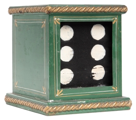  Vanishing or Penetrating Die. Circa 1880. A die placed in t...