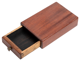  Double Card Drawer Box. London: J. Bland [?], ca. 1880. A c...