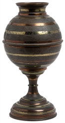  Giant Fire Globe or Handkerchief Burning Globe. Circa 1890....