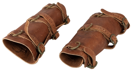  [HOUDINI]. Houdini's Leather Upside Down Straitjacket Escap...
