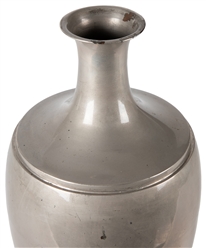  Lota Vase. Philadelphia: Carl Brema & Son, 1920s. Nickel-pl...