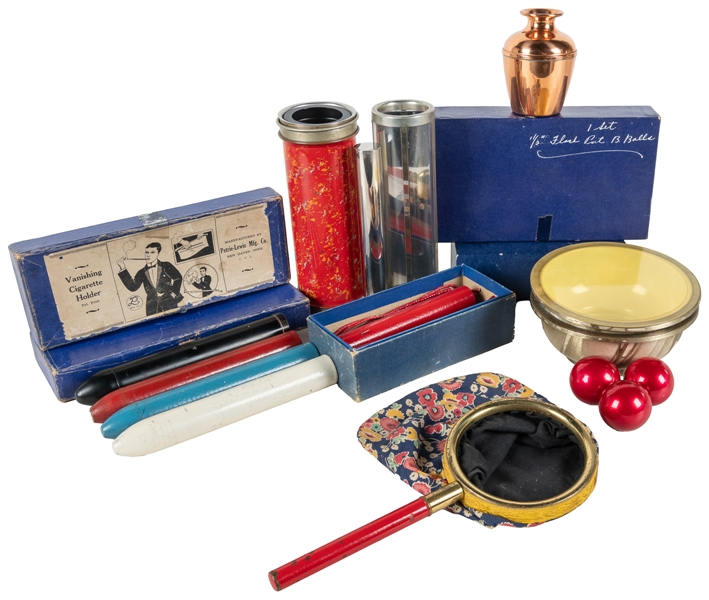  [MAGIC PROPS – P&L]. Ten Parlor Tricks Manufactured by Petr...