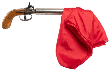  Handkerchief Pistol. Berlin: Conradi [?], 1920s. A silk han...