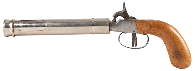  Handkerchief Pistol. Berlin: Conradi [?], 1920s. A silk han...
