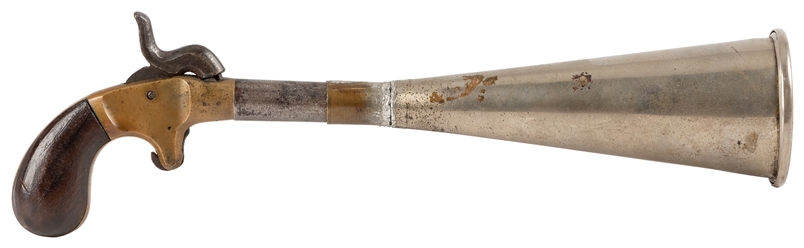  Pistol Funnel (Handkerchief Vanishing Pistol). Circa 1900. ...