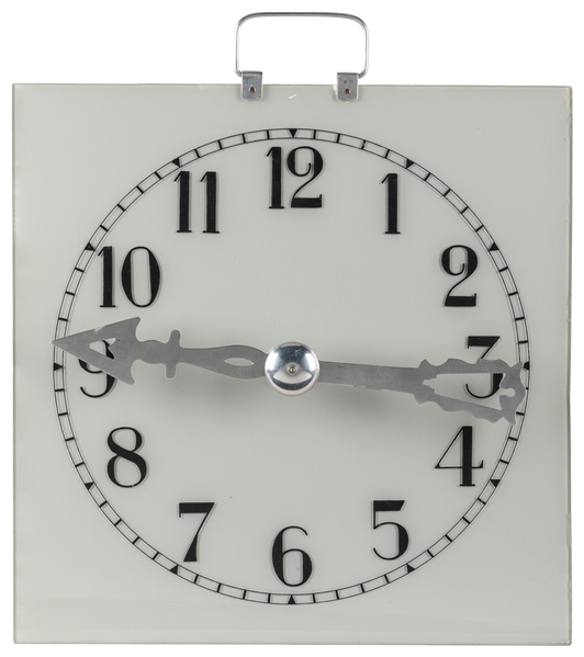  Spirit Clock Dial. Circa 1935. The hand of the clock is spu...