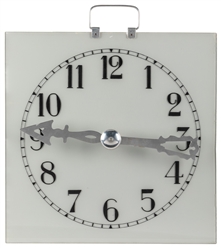  Spirit Clock Dial. Circa 1935. The hand of the clock is spu...