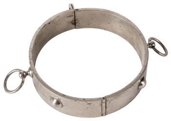 Spirit Collar. Paris: DeVere [?], ca. 1910. Neck shackle ma...