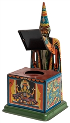  [TOY – MAGIC]. “Magie Wizard Mechanical Bank. German, 1920...