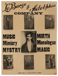  ADELPHIA, Del 1868 – 1917). Labarge and Adelphia Company. C...