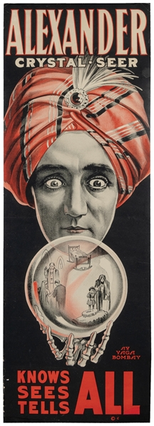  ALEXANDER (Claude Conlin, 1880 – 1954). Alexander. Crystal-...