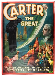  CARTER, Charles (1874 – 1926). Carter the Great / Condemned...