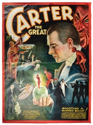  CARTER, Charles (1874 – 1926). Carter the Great. Shooting a...