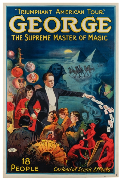  GEORGE, Grover (1877- 1958). George. the Supreme Master of ...