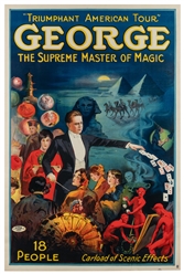  GEORGE, Grover (1877- 1958). George. the Supreme Master of ...