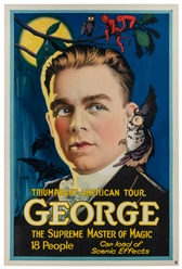  GEORGE, Grover (1877- 1958). Triumphant American Tour. Supr...