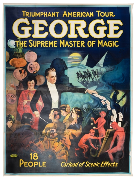  GEORGE, Grover (1877- 1958). Triumphant American Tour. Geor...