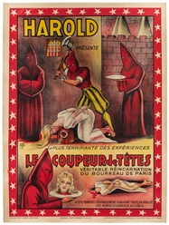  HAROLD. Harold Presente Le Coupeur de Tetes. Paris: Harfort...