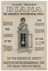  HEANEY, Gerald. Heaney Presents Diana The Greatest Mystery ...