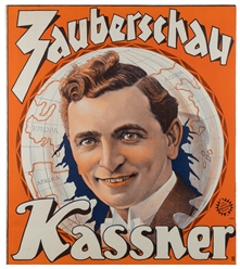 KASSNER, Alois (1887 – 1970). Two Kassner Portrait Posters....