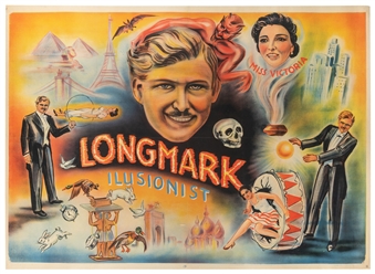  LONGMARK (Jaroslav Marek). Longmark Illusionist. Circa 1938...