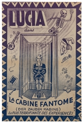  Lucia dans Le Cabine Fantome. Paris: Harcourt, ca. 1920. Po...