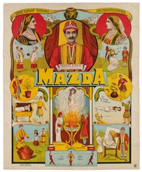  MAZDA. The Great Indian Necromancer. Mazda. Sheffield: Edwd...