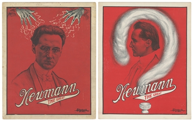  NEWMANN, C.A. George (1880 – 1952). Newmann the Great. Two ...