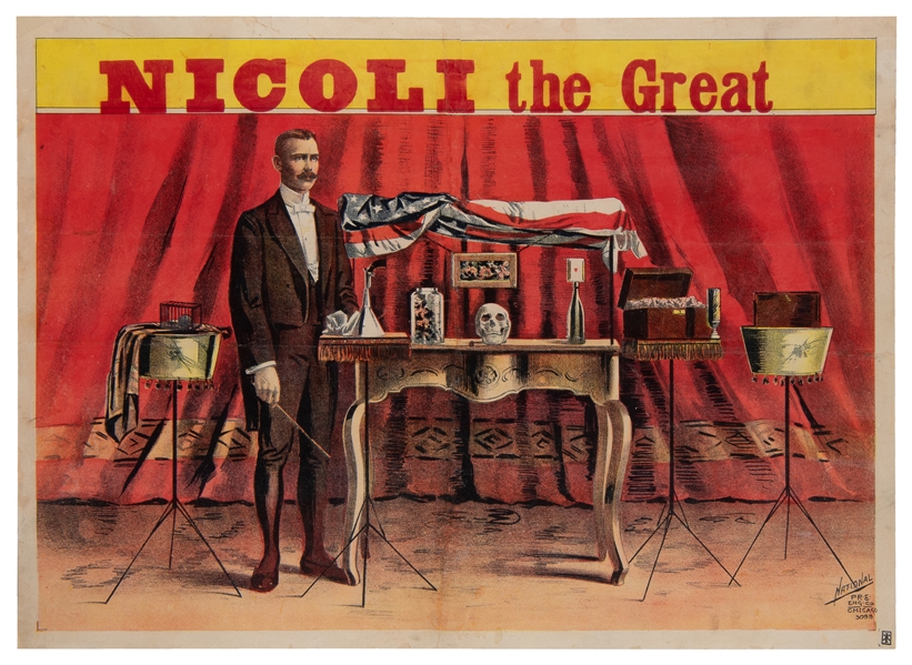  NICOLI (John Nicol). Nicol the Great. Chicago: National Pri...