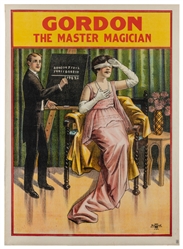  [STOCK POSTER]. Second Sight / Mentalist Magician. Chicago ...