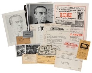  ABBOTT, Percy (1886 – 1960). Archive of Percy Abbott and Ab...